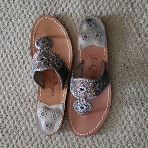 Jack Rogers multicolor glitter size 9.5